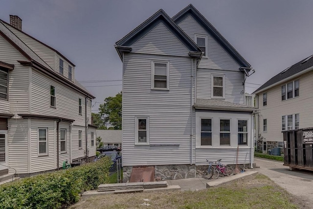 69 Metropolitan Ave, Boston, MA 02131 - rear view of house