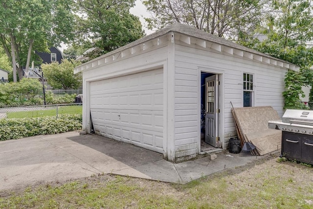 69 Metropolitan Ave, Boston, MA 02131 - view of detached garage