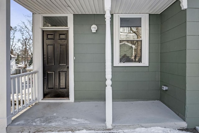 view of property entrance