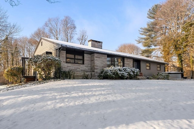 view of ranch-style house