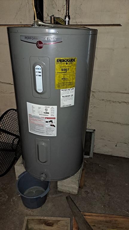 utilities with water heater