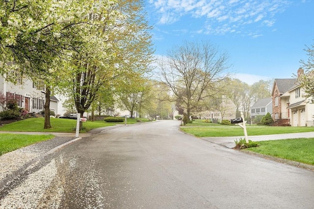 93 Towne Hill Rd, Haverhill, MA 01835 - view of asphalt street with a residential view and curbs