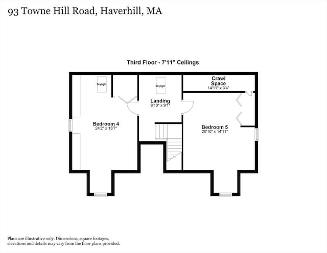93 Towne Hill Rd, Haverhill, MA 01835 - home floor plan