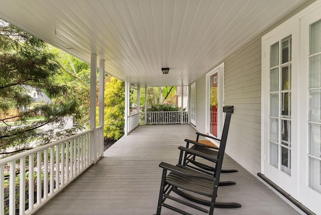 571 Washington St, Winchester, MA 01890 - deck with covered porch