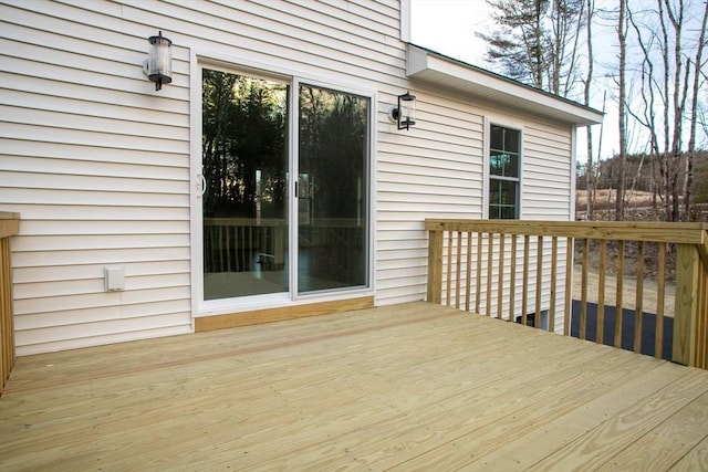 view of deck