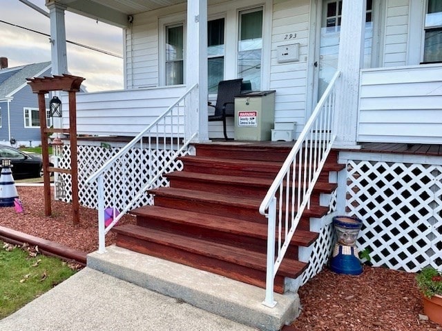 view of property entrance