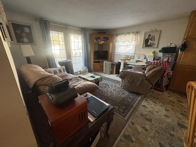 view of living room