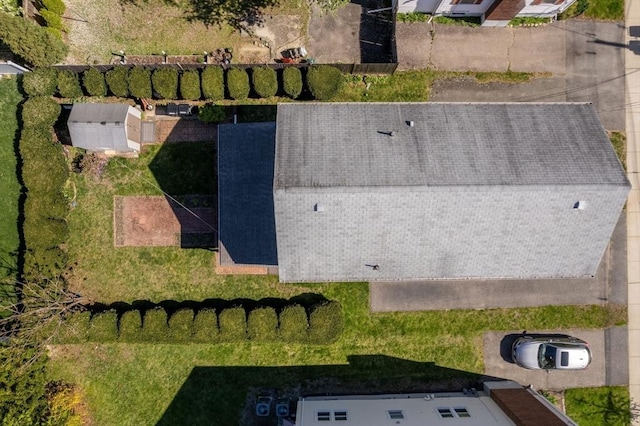 drone / aerial view
