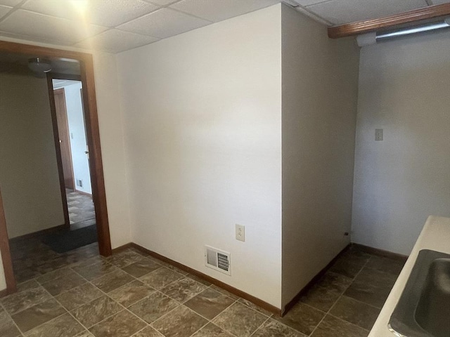 laundry area featuring sink