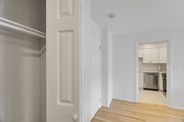 view of closet