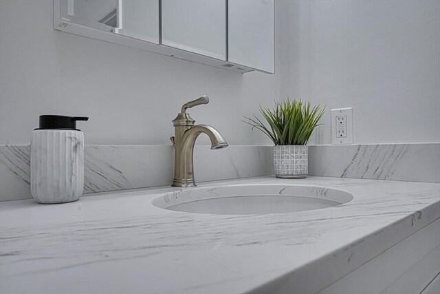 details featuring a sink
