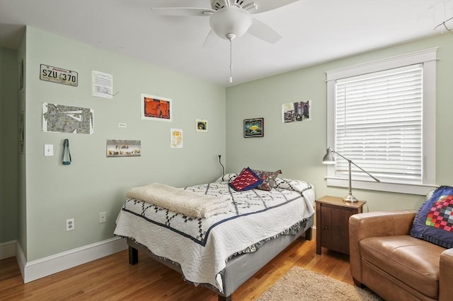 6 Lous Dr, Dudley, MA 01571 - bedroom with wood finished floors and a ceiling fan