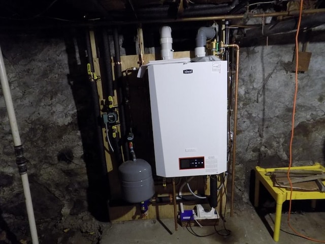 utilities with tankless water heater
