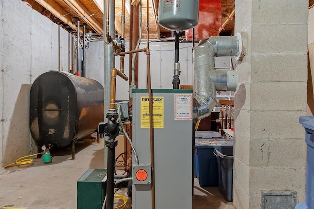 utilities with oil tank