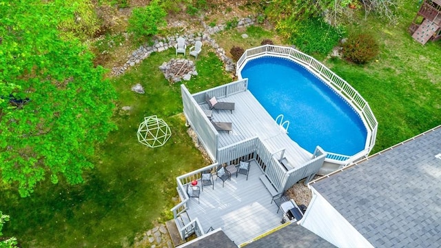aerial view