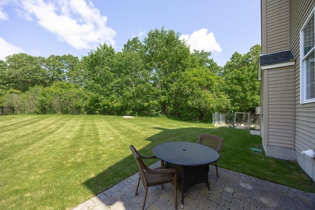 3 Lexington Dr, Walpole, MA 02032 - view of green lawn featuring a patio