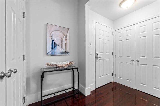 37 Millyard Unit 206, Amesbury, MA 01913 - foyer featuring wood finished floors and baseboards