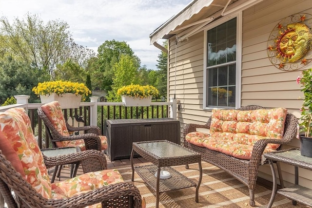 224 Palmer Rd, Monson, MA 01057 - view of wooden terrace