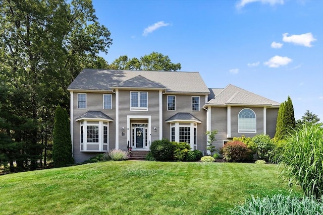 20 Hillside Dr, Georgetown, MA 01833 - view of front of home featuring a front lawn