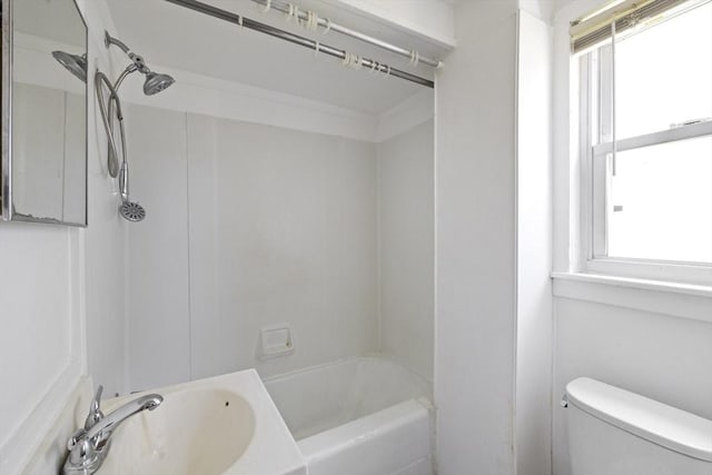 17 Westminster, Westfield, MA 01085 - full bathroom featuring a sink, toilet, and bathtub / shower combination