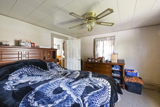 17 Westminster, Westfield, MA 01085 - bedroom with carpet and a ceiling fan