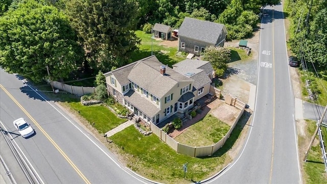 127 Main St, Norwell, MA 02061 - aerial view of property and surrounding area
