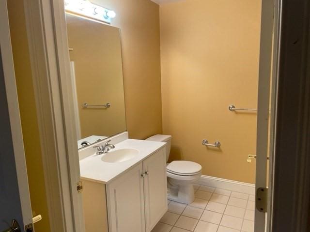 1 Millbrook Ln Unit 201, Wakefield, MA 01880 - half bath featuring vanity and tile patterned floors