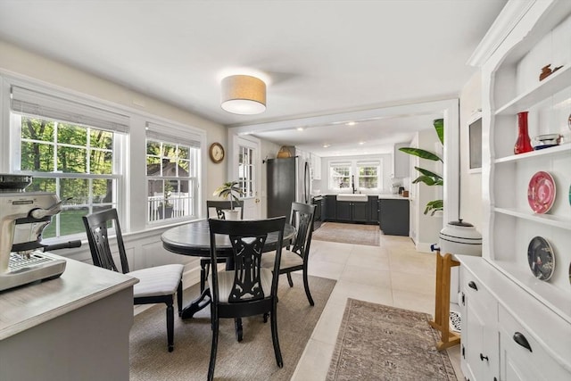 271 Haverhill St, North Reading, MA 01864 - dining room featuring light tile patterned floors