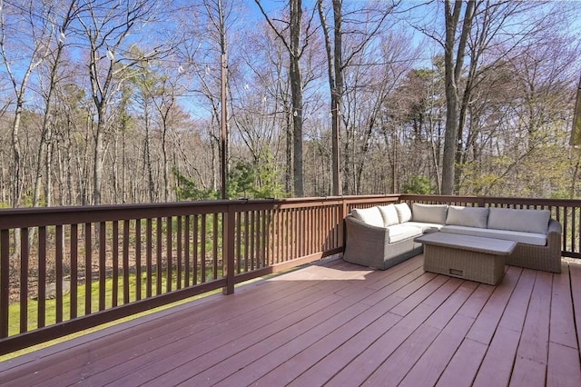 15 Whitewood Cir, Amesbury, MA 01913 - wooden terrace featuring outdoor lounge area