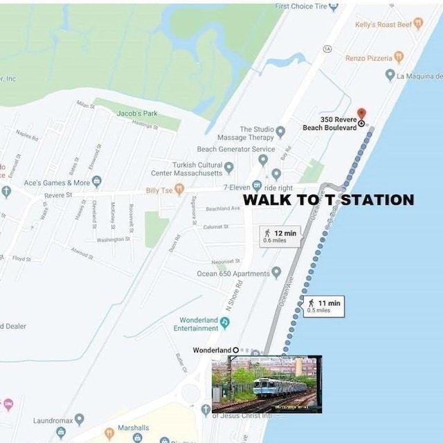 350 Revere Beach Blvd Unit 4P, Revere, MA 02151 - map / location