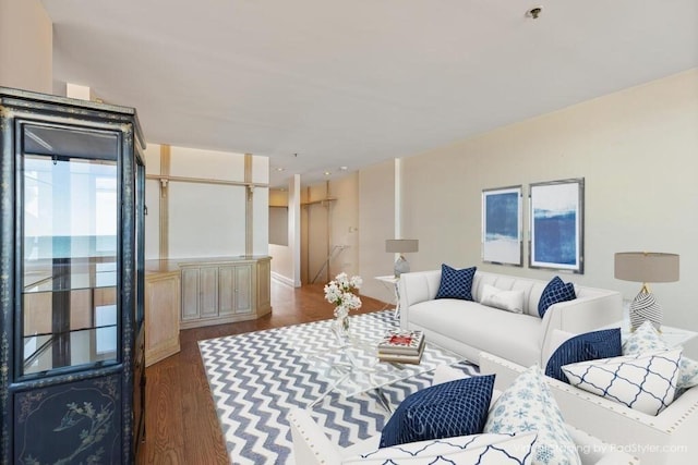 350 Revere Beach Blvd Unit 4P, Revere, MA 02151 - living room with wood finished floors