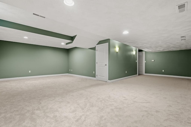 41 Winter Ln Unit 41, Tewksbury, MA 01876 - finished below grade area with light carpet, baseboards, and recessed lighting