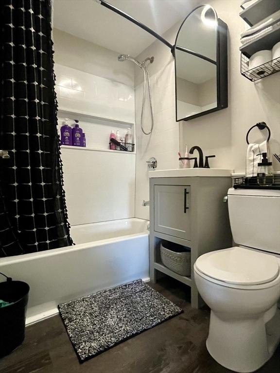 16 Douglas Ave, Beverly, MA 01915 - full bath featuring shower / tub combo and vanity