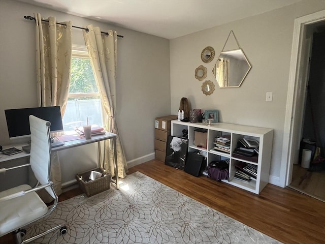 16 Douglas Ave, Beverly, MA 01915 - office featuring wood finished floors and baseboards
