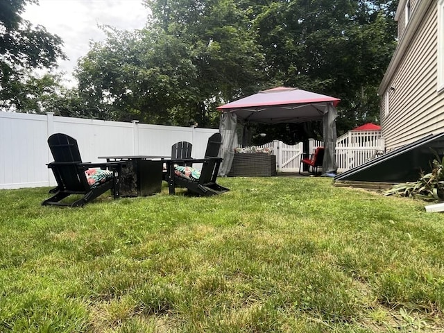 16 Douglas Ave, Beverly, MA 01915 - view of yard with a gazebo