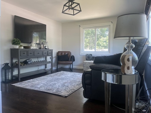 16 Douglas Ave, Beverly, MA 01915 - living area with wood finished floors and baseboards