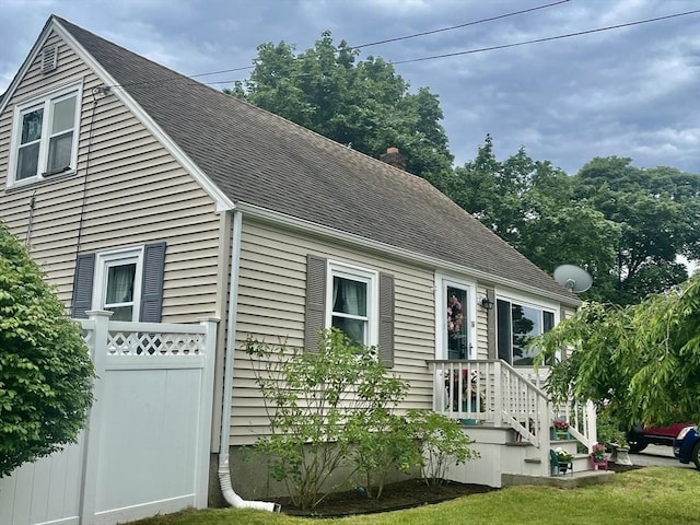 16 Douglas Ave, Beverly, MA 01915 - view of front of home with a shingled roof