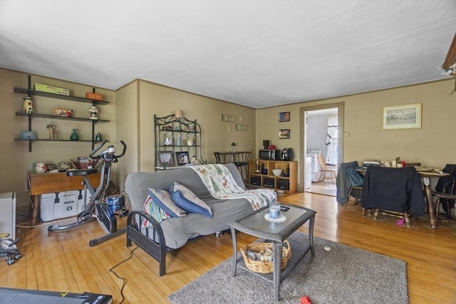 51 Prospect St, Webster, MA 01570 - living area featuring hardwood / wood-style floors