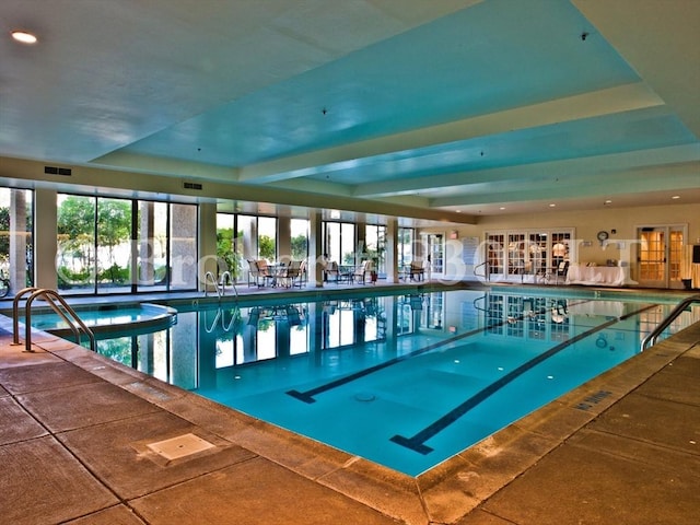 view of indoor community pool