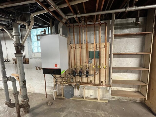 189 Bush St, Fall River, MA 02724 - utilities featuring water heater