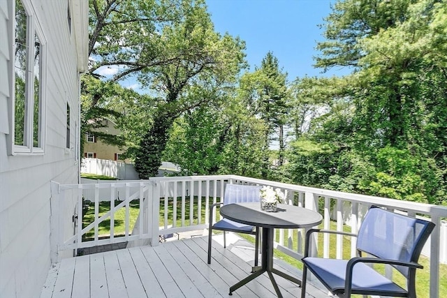 21 Johnson Rd, Winchester, MA 01890 - view of deck