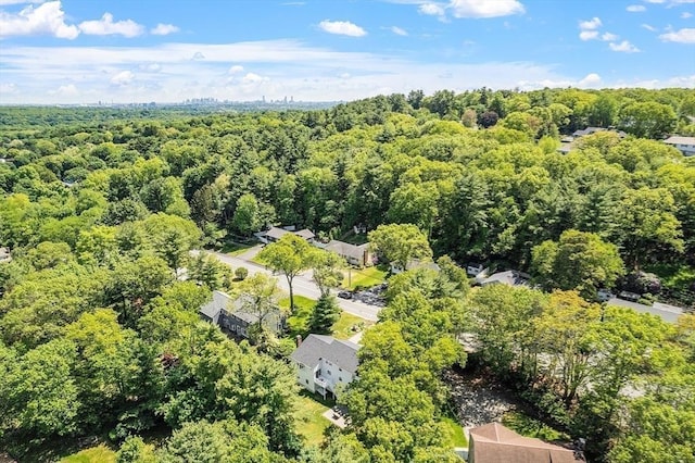 21 Johnson Rd, Winchester, MA 01890 - drone / aerial view of a forest
