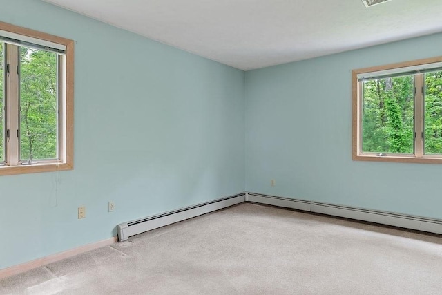 230 Prospect St, Franklin, MA 02038 - carpeted empty room featuring plenty of natural light and baseboards