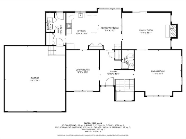 230 Prospect St, Franklin, MA 02038 - room layout