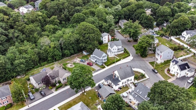 13 Mullin Ave, Quincy, MA 02169 - aerial view of property and surrounding area featuring nearby suburban area