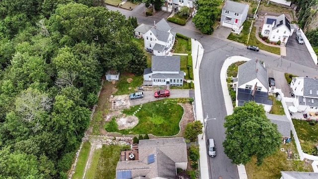 13 Mullin Ave, Quincy, MA 02169 - aerial view of property and surrounding area featuring nearby suburban area