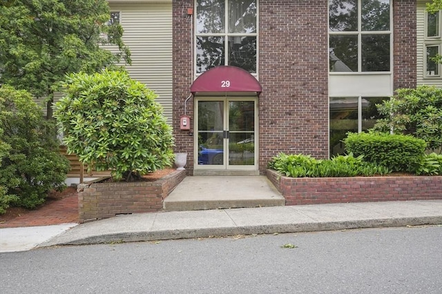 29 Vine St Unit 8, Winchester, MA 01890 - entrance to property featuring french doors