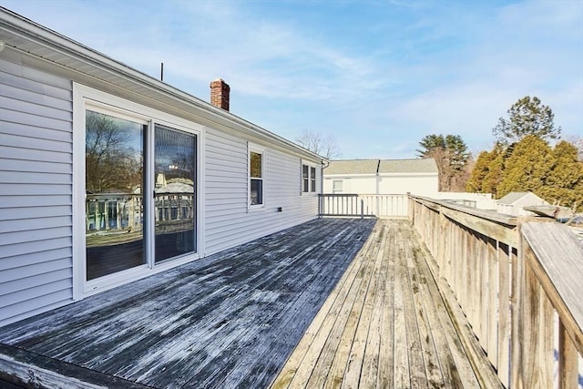 40 Flaggler Rd, Leominster, MA 01453 - view of wooden deck