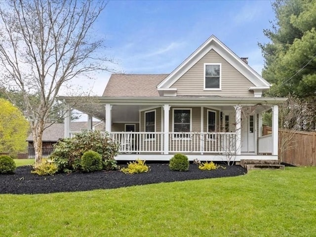 44 Prospect Rd, Plympton, MA 02367 - view of front of home featuring a porch