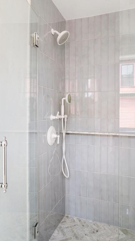 full bath featuring a stall shower